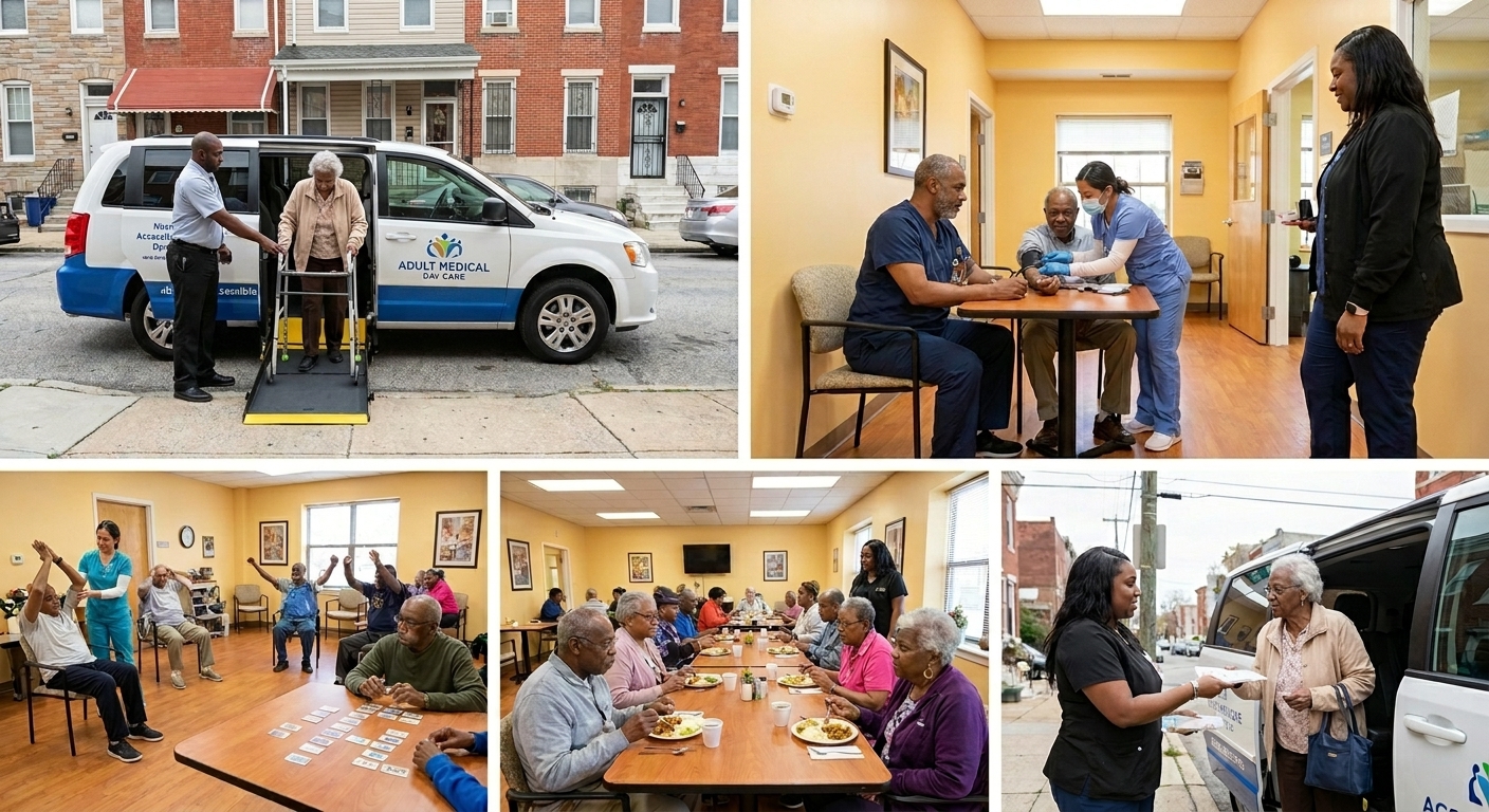 What a Day Looks Like at Adult Medical Day Care in Baltimore