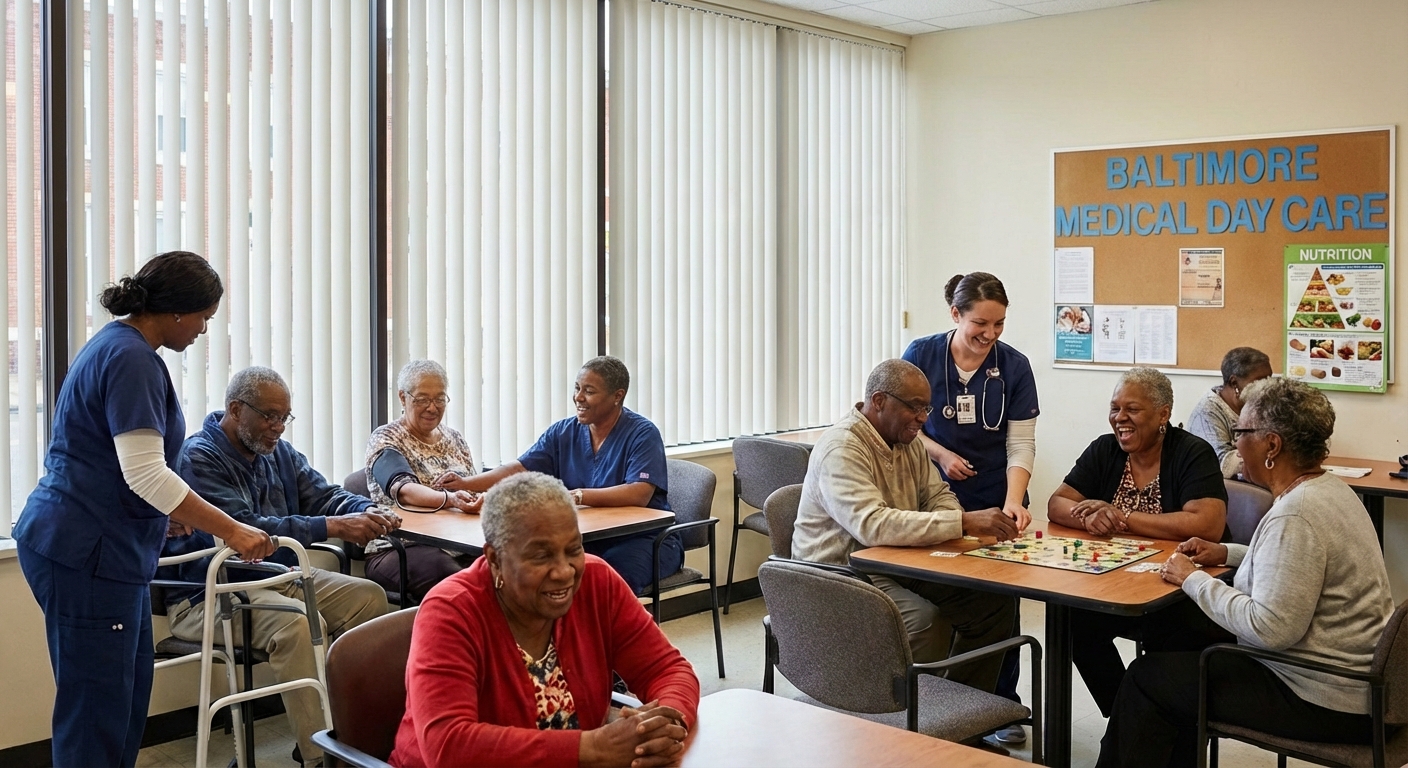 What Adult Medical Day Care Offers Baltimore Families