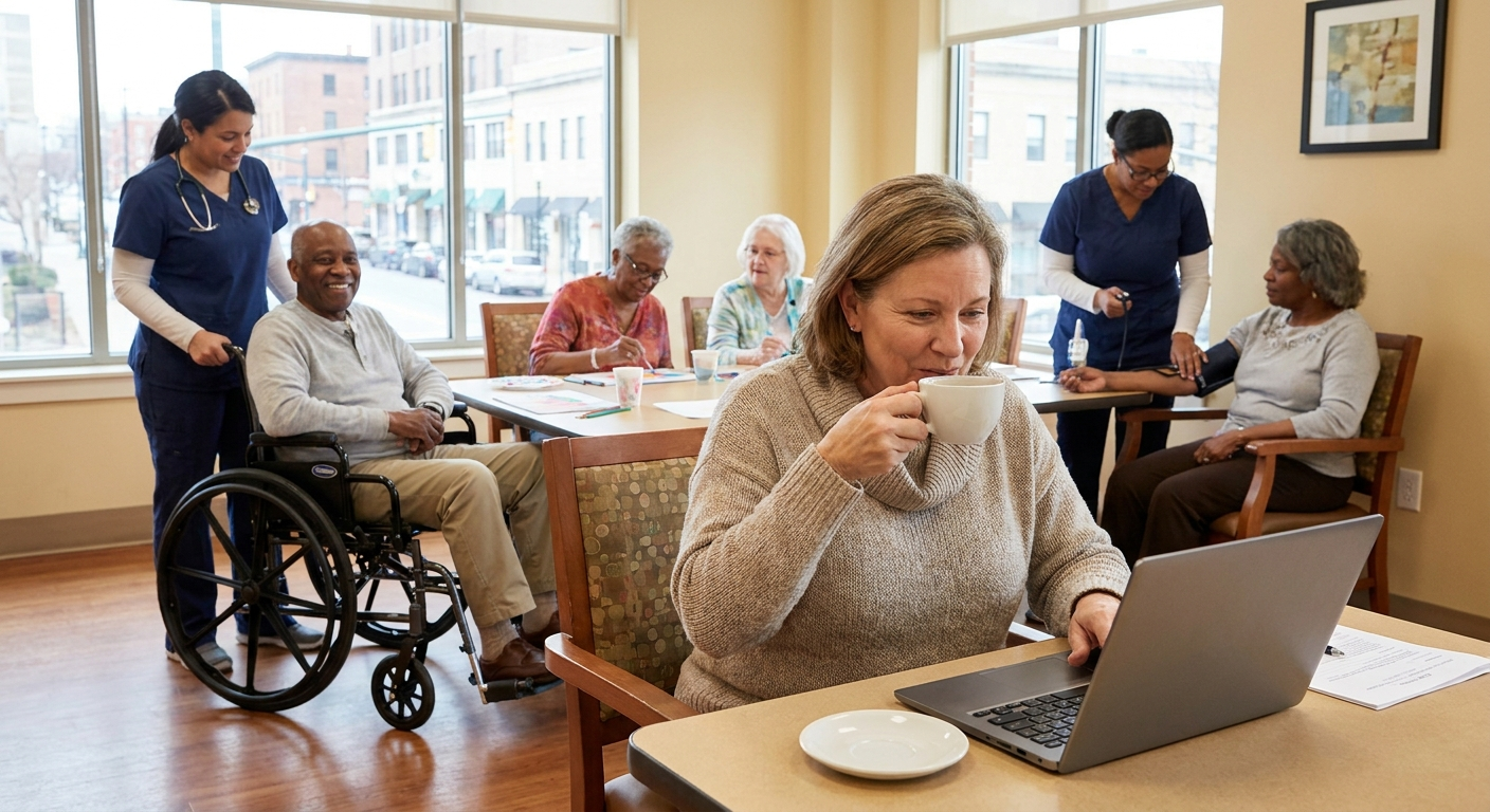 Adult medical day care support for caregivers in Baltimore